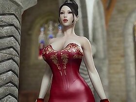 A princess and a 3D slave